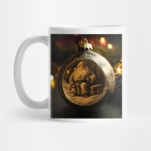 Christmas Ornament Classic Santa Mug